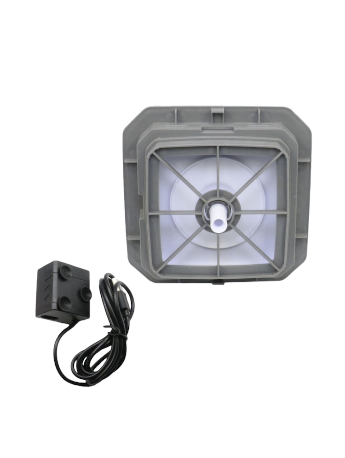 Pet Water Fountain Αυτόματη Ποτίστρα - Συντριβάνι Γάτας Γκρι 2.5lt